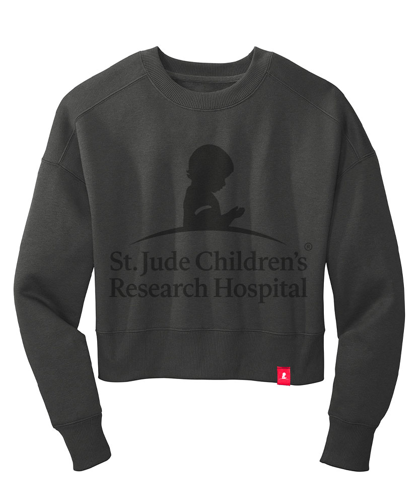 Primary image St. Jude Logo Tonal Cropped Sweatshirt